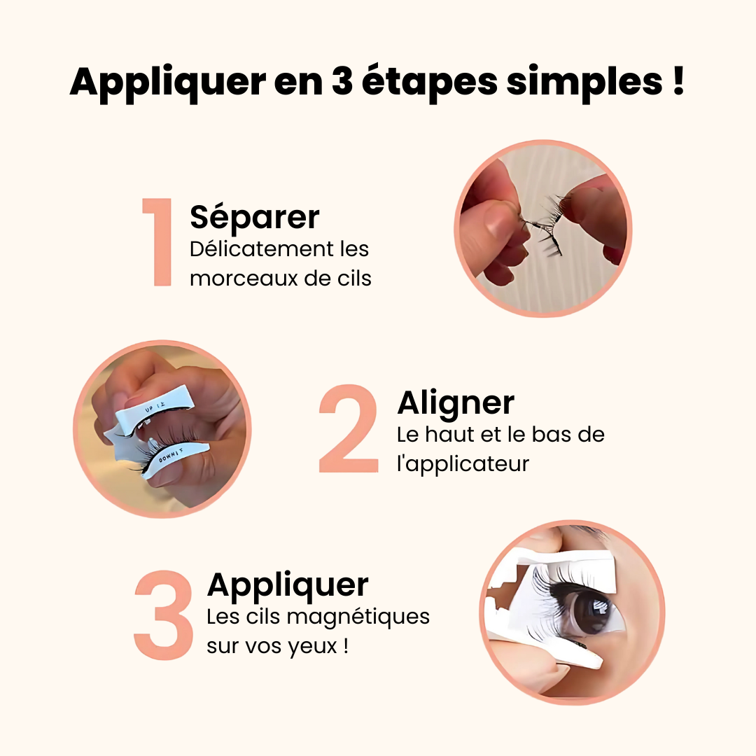 Liora™ - Kit de Cils Magnétiques